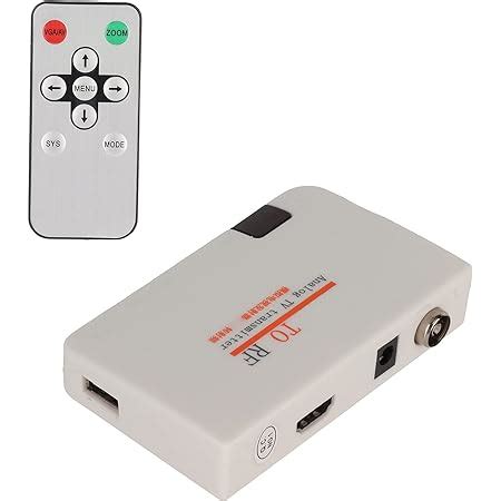 ASHATA HDMI To Coax RF Converter Modulator For TV HDMI To RF Coaxial