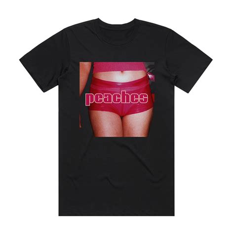 Peaches The Teaches Of Peaches Album Cover T-Shirt Black – ALBUM COVER ...