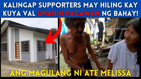 Papagawan Na Nga Ba Ng Bahay Ang Magulang Ni Ate Melissa Youtube