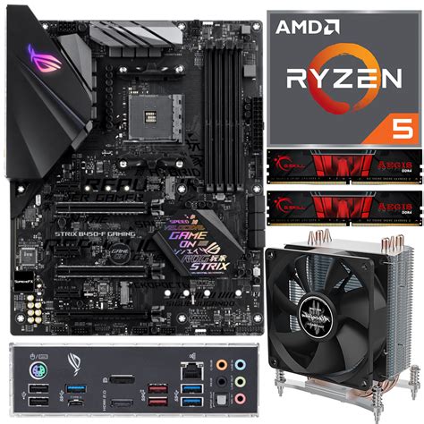 Aufrüstkit AMD Ryzen 5 3500X 16GB RAM ASUS ROG Strix B450 F ARLT