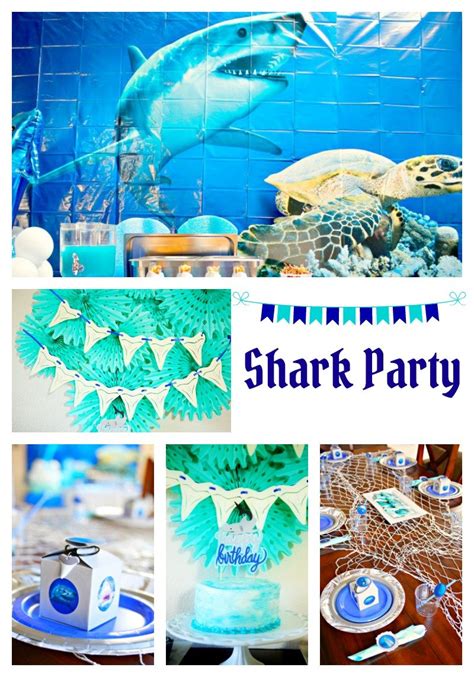 Shark Birthday Party | Jordan's Easy Entertaining