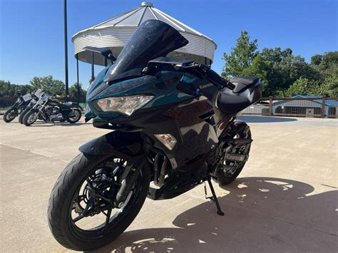 2021 Kawasaki Ninja® 400 Abs Pearl Nightshade Teal Metallic Spark Black For Sale In Jefferson