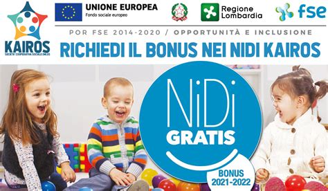 Kairos Soc Coop Soc Onlus Nidi Gratis Regione Lombardia Bonus