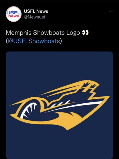 Showboats logo leaks : r/USFL