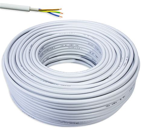 NYM 3x2 5mm² Kabel Stromkabel Feuchtraumkabel Mantelleitung 5m 100m