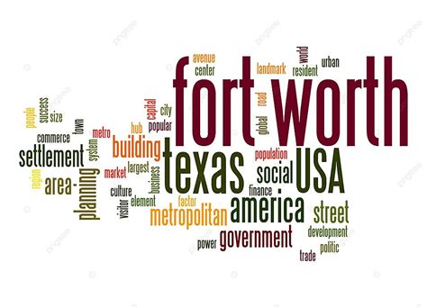 Fondo Nube De Palabras De Fort Worth Nube De Etiquetas Gráficas