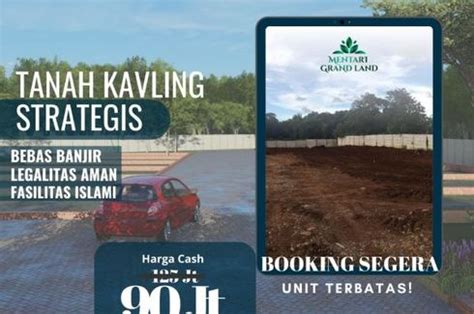 0899 1517 DP 10 Juta Free AJB Kavling Pinggir Jalan Dekat