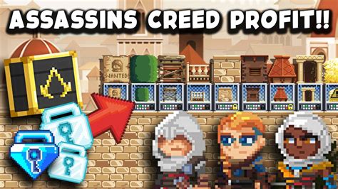 New Assassin S Creed Item Review Profit Methods Growtopia