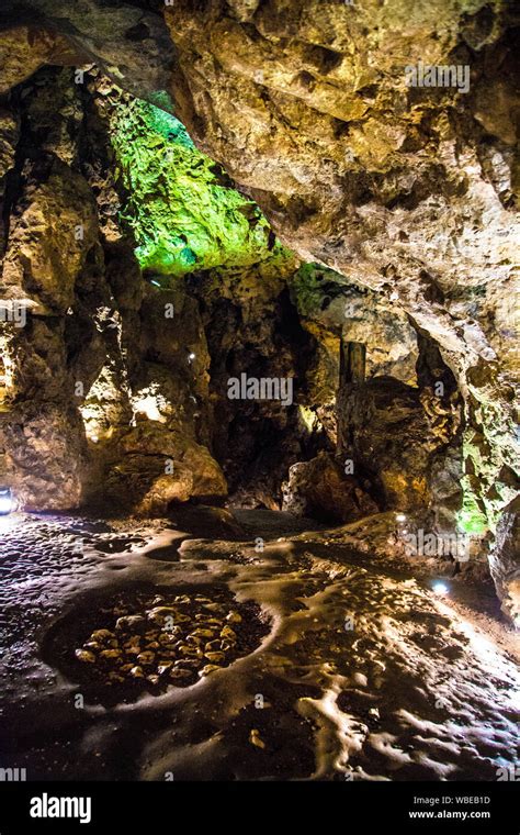 Interior Of Dragon S Den Smocza Jama A Limestone Cave In The Wawel