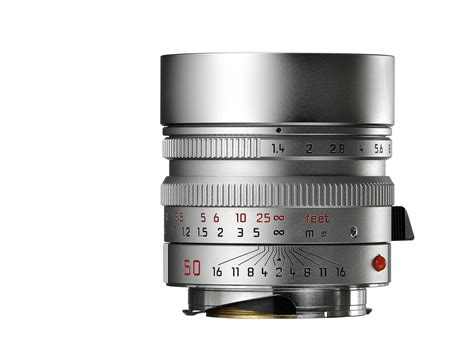 Лучшая цена на LEICA SUMMILUX M 50 f 1 4 ASPH silver chrome finish