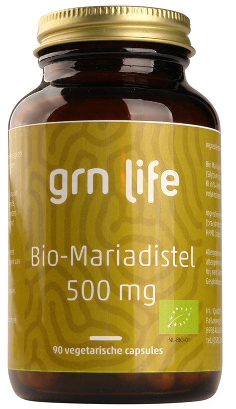 Grn Life Bio Mariadistel Kopen Helios Holland Webshop