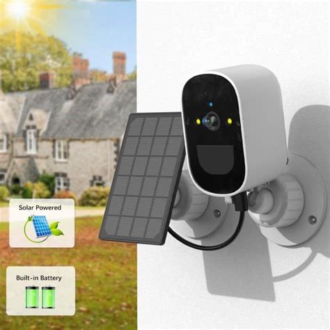 Came Caméra De Surveillance Extérieure Solaire Ip Wifi Hd 1080p