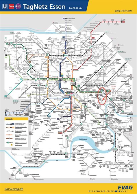 Essen Map - Germany