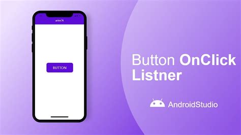 OnClickListener Button Android Studio Tutorial YouTube