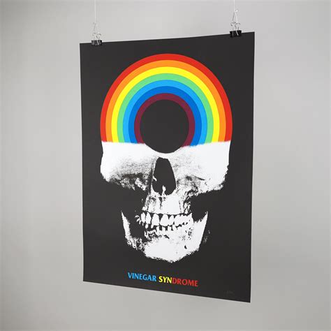 Vs Rainbopocalypse Screen Print Vinegar Syndrome