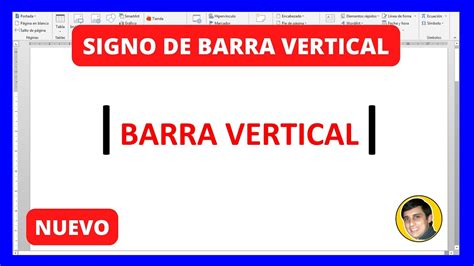 Cómo HACER el SIGNO de BARRA VERTICAL en mi TECLADO YouTube