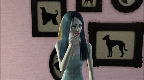 Sims 3 Create A Sim The Corpse Bride Emily Youtube