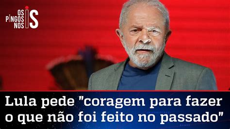 Lula Reclama Que Ningu M Lhe Serviu Gua E Promete Mudar Isso Quando