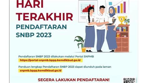 Sore Ini Pendaftaran Snbp 2023 Resmi Ditutup Simak Daftar Jurusan Di