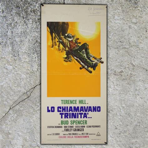 Locandina Lo Chiamavano Trinit Bud Spencer Terence Hill