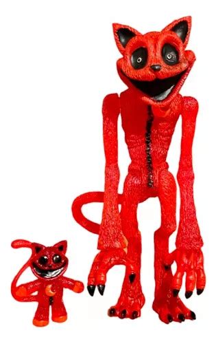 Catnao Rojo Figura Juguete Smiling Critters Poppy Playtime Mercadolibre