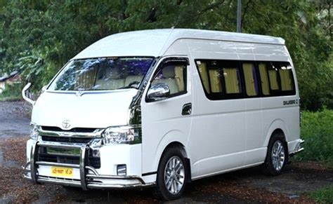 Toyota Hiace Hire In Delhi Toyota Hiace Rent In Mumbai Luxury Van