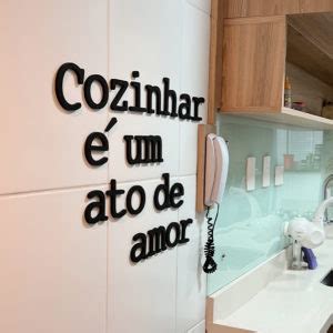 Lettering Cozinhar Um Ato De Amor Bj Mais