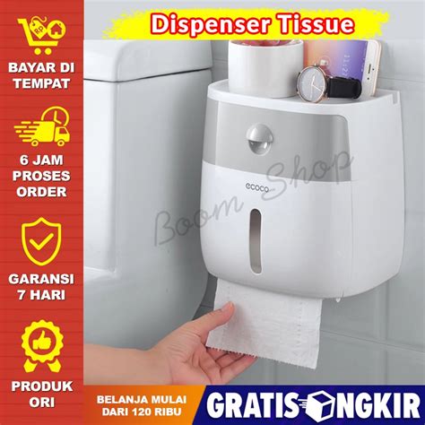 Jual Dispenser Tissue Roll Dinding Toilet Dapur Tempat Tisu Tissue