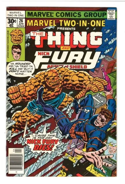 Marvel Two In One Vf The Thing And Nick Fury Marvel Eur