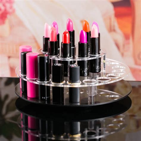 New Fashion 3 Layers Lipstick Holder Rack Make Up Organizer Cosmetic