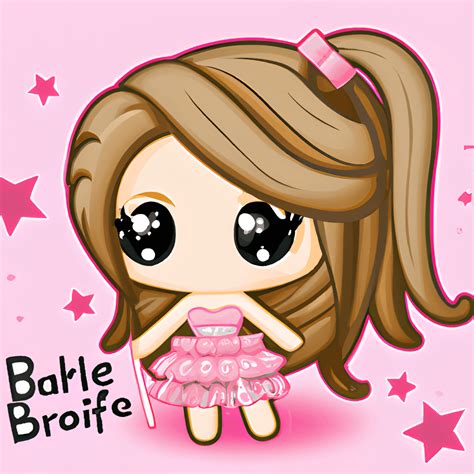 Cute Barbie Cartoon Kawaii Chibi Graphic · Creative Fabrica