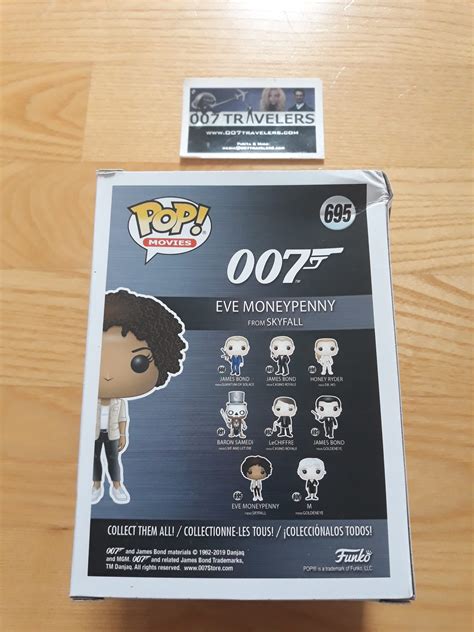 007 Item: Pop! Movies Eve Moneypenny from Skyfall Vinyl Figure