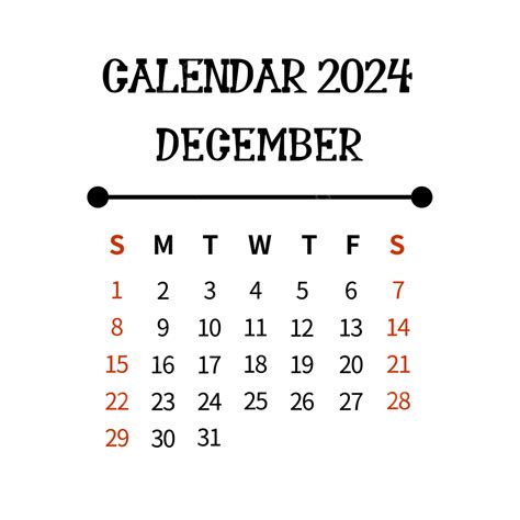 Calendario Del Mes De Diciembre De 2024 Png Calendario Del Mes De