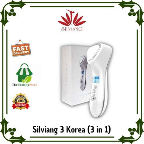 Jual Alat Setrika Wajah Hot And Cold Glowing 3 In 1 Silviang 3 Korea Di