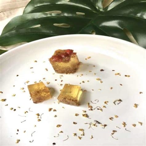 Osmanthus Jelly Recipe Gui Hua Gao Greedy Girl Gourmet