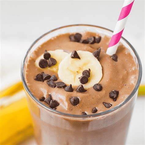 Receita De Smoothie De Banana E Chocolate Boomi