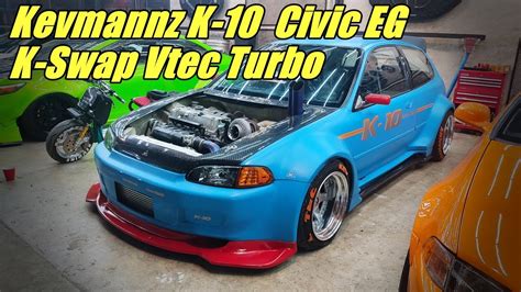 Honda Civic Eg Vtec Turbo K Swap By Kevmannz Youtube