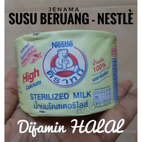 Susu Cap Beruang Nestle Nestle Bear Brand Milk Sedia Diminum Ready