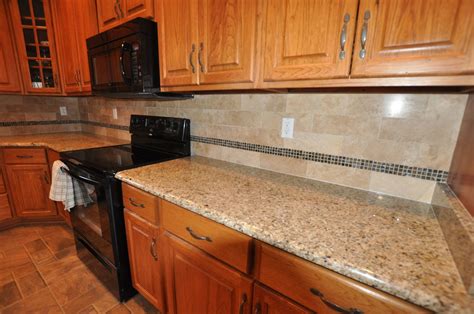 Kitchens With Granite Countertops And Tile Backsplash Kitchen Info