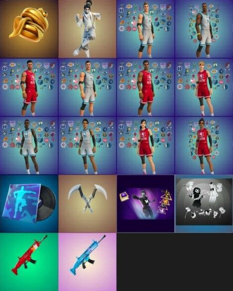 Fortnite Todas Las Nuevas Skins Gestos Y Objetos Cosméticos De La