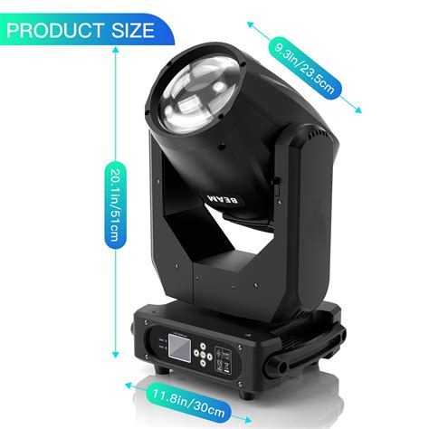 W R Beam Moving Head Stage Light Rgbw Gobo Spot Lighting Dj Disco