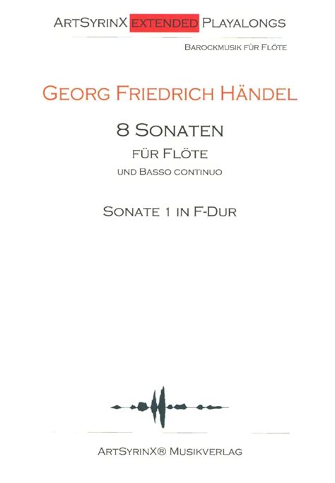 Sonate F Dur Nr Hwv Von Georg Friedrich H Ndel Im Stretta