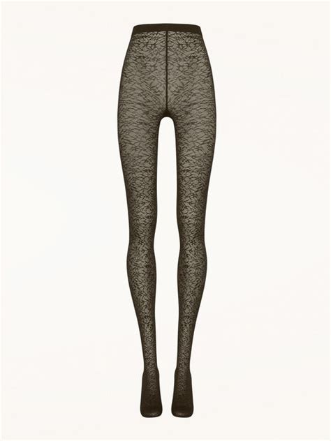 Floral Jacquard Tights Wolford United States