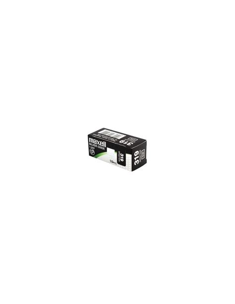 MAXELL PILA OXIDO DE PLATA 1 5V 319 SR527SW BLISTER 1 UNIDAD CAJA DE 10