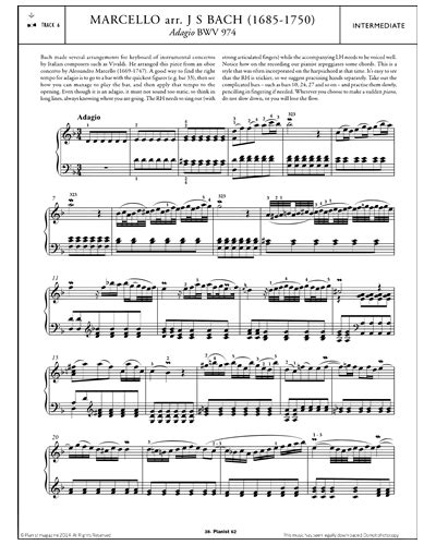 Adagio Bwv 974 Sheet Music By Johann Sebastian Bach Nkoda Free 7