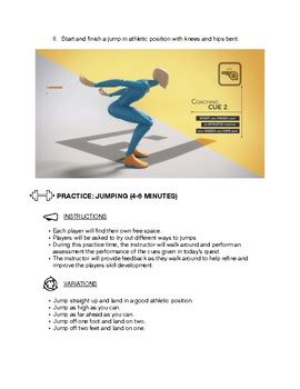 Locomotor Skills Lesson Plan for Jumping by Corey Edington | TpT