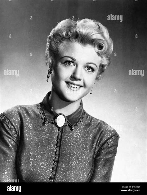 Photo de dossier datée du 14 12 55 d Angela Lansbury décédée à l âge