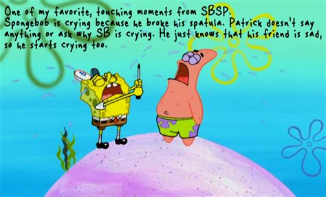 Patrick Spongebob Sad