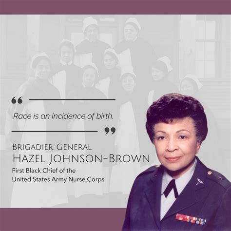 Celebrating Black History Month: Brigadier General Hazel Johnson-Brown ...