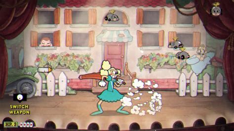 Cuphead Sally Stageplay Boss Fight In Dramatic Fanatic Gameplay Playthrough Pc 2018 1080p